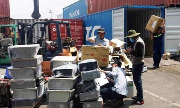 Kiểm soát chặt chẽ, thanh tra toàn diện việc nhập khẩu phế liệu vào Việt Nam
